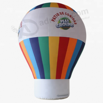 Balão de ar quente inflável gigante do telhado do anúncio publicitário
