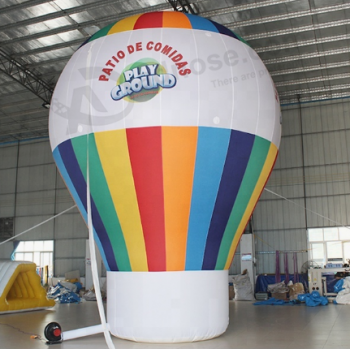 Inflatables comerciais inflados grandes do balão que anunciam o preço do balão de ar quente