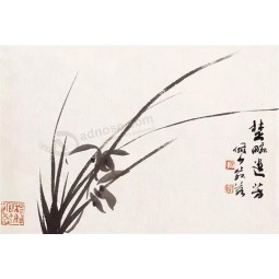 B045 High-Definition-Orchidee Tinte Malerei Wand Hintergrund Dekoration für Wohnzimmer