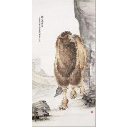 B060 cinese classico fiore e uccello dipinto claborate-Pittura a inchiostro di pittura di stile