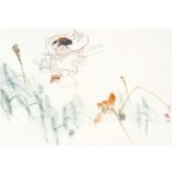 B082 simple tv background decorazione murale pittura a inchiostro