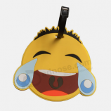 Weiche emoji Reisegepäckumbauten personifizierte Silikongepäckumbauten