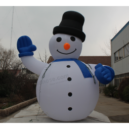 Nuevo diseño decoración de Navidad al aire libre inflable muñeco de nieve