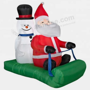 Custom Design Christmas Decoration Inflatable Xmas Cartoon with high quality