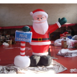 Activités commerciales modèle de décoration de Noël gonflable à vendre