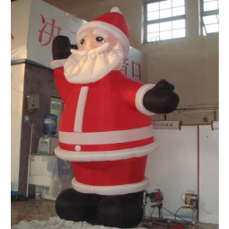 Christmas advertising inflatable model Santa Claus cartoon with high quality
