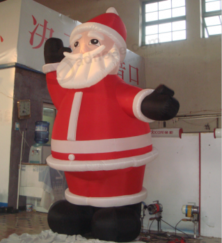 Christmas advertising inflatable model Santa Claus cartoon with high quality