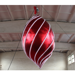 Appendere palloncino decorativo gonfiabile di Natale con la luce