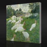 Nno-Yxp 077クロードモネ-七面鳥(1876)印象派の油絵家の壁のアートワーク