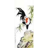 B114コックの背景ポーチの壁の装飾水と墨の絵画beuongによって