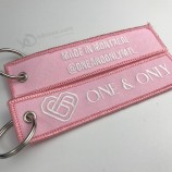 Design de logotipo personalizado cliente para você especial fez bordado keychain