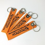 Fabriek directe leverancier lanyard sleutelhanger sleutelhanger/Op maat gemaakte sleutelhanger borduurwerk sleutelhangers