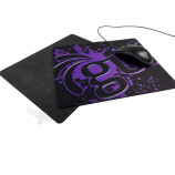 Logo personalizado promocional impreso neopreno alfombrilla de ratón para juegos