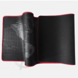 Oem gaming mouse pad 300 * 250 * 2mm borde de bloqueo alfombrilla de ratón