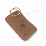 Keychain de couro luxuoso do keychain keychain legal do presente clássico do keychain