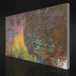 Pas-Yxp 103 claude monet-L' eau-Fleurs de lys(1914-1926)[4] Impressionist Oil Painting Home Decoration Painting Mural