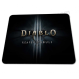 Moda promocional personalizado mouse pad de jogos de borracha