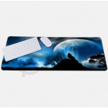 Fábrica personalizada durável borracha impermeável grande mouse pad de jogos