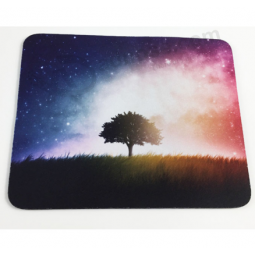Tapis de souris pas cher en caoutchouc d'impression personnalisée d'usine