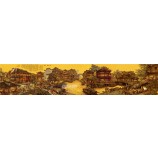 B366 de oude droom van het zuiden van de yangtze rivier achtergrond wanddecoratie inkt schilderij voor huis