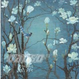 B386 yulan magnolia fiore decorativo pittura parete sfondo decorazione inchiostro pittura wall art printing