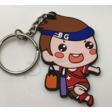Fashion Anime Key Ring rubber Key Holder Pendant for bag