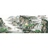 B501 풍경 그림 벽 예술 장식 벽화 잉크 그림 인쇄