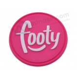 Geprägter Gummipatchlogo kundenspezifischer weicher Gummipatch 3d für Kleidung
