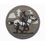 Patch en PVC souple en relief en caoutchouc personnalisé 3d pour vêtements