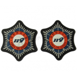 Fashion logo 3D Silicone Rubber Label Patch Wholesale