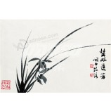 B436 hoge definitie chinese stijl orchidee achtergrond wanddecoratie inkt schilderij