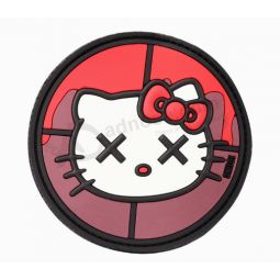 Niedlichen Cartoon-Logo PVC-Label Gummi Silikon-Patch