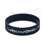 World-wide renown silicone wristband rubber bracelet