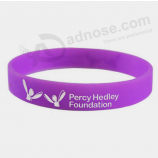 Promotional gifts custom logo printing silicone wristband