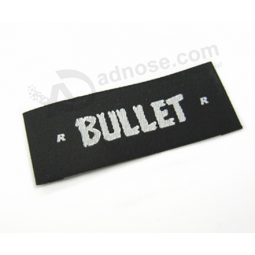 low MOQ custom garment woven label manufacturer