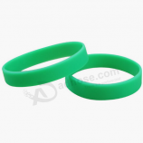 Event gifts blank silicone bracelet customized rubber wristband