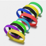 Promotional gifts plain silicone bracelet cheap wristband