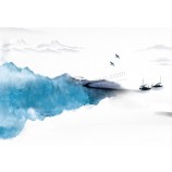 B521 abstracte landschap achtergrond wanddecoratie huisdecoratie
