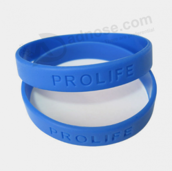 Hot Style Custom Engraved Printing Sports Silicone Wristband