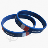 High Quality Fashion Fitness Custom Men Silicone Bracelets