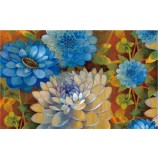 C127 pioen achtergrond olieverf kunst aan de muur home decor