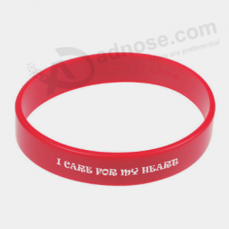 Rubber wristbands personalized custom silicone bracelet wristbands