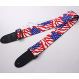 Sublimation Polyester Electric Acoustic Bass Guitar Strap