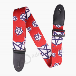 Bunte lebendige Polyester E-Gitarre Bassgurt Jugend Gitarrengurt