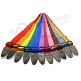 Cinturino basso in nylon colorato con tracolla per chitarra