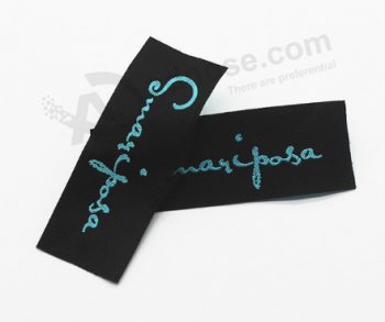 Wholesale woven name clothing label manufacturer