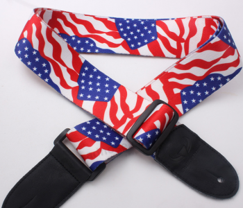 Wholesale custom high quality polyester guitar strap