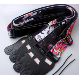 Tintura de moda sublimação guitarra cintos guitarra alça de pescoço