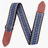 Cheap Custom Brand logo Black Guitar Neck Strap