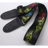Multifunction Custom Bass Guitar Neck Strap With Pick Pockets